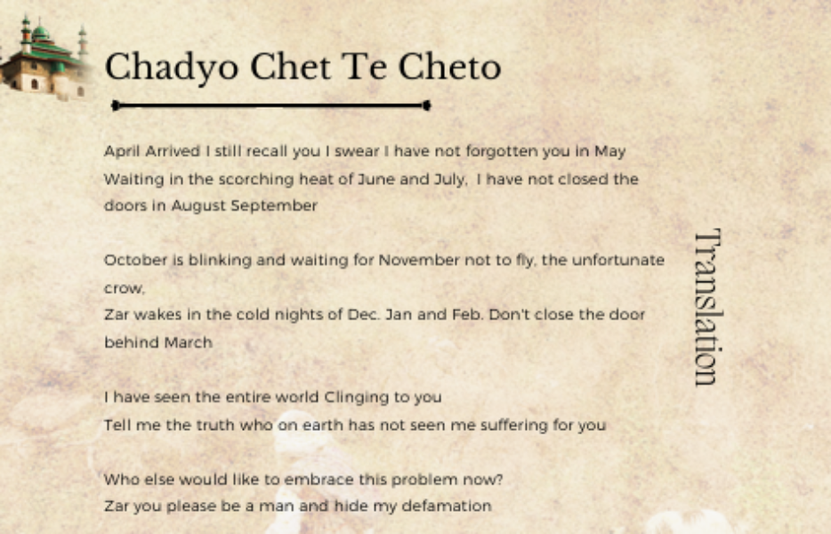 Chadyo Chet Te Cheto Chadyo Chet Te Cheto