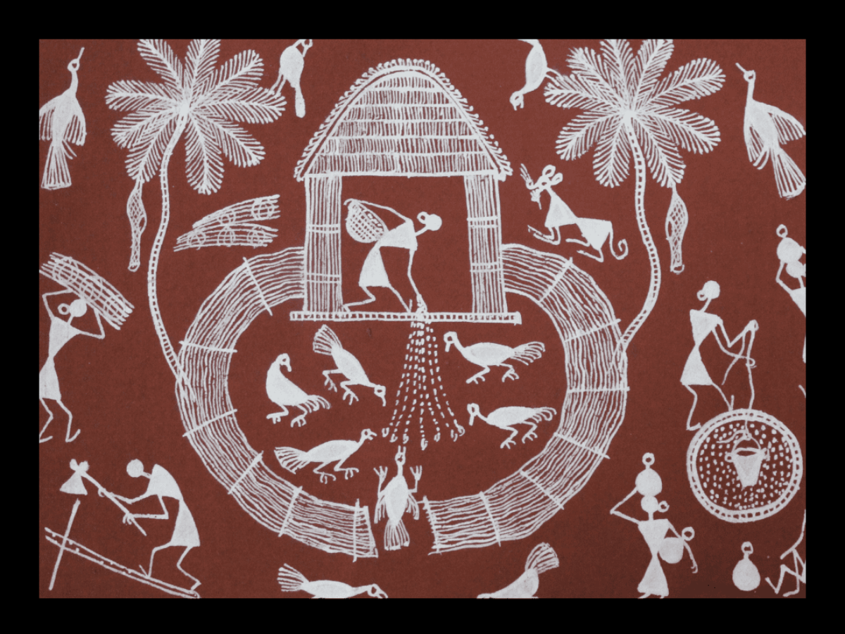 Name of Tribal Paintings: Warli Painting Name of Tribal Paintings: Warli Painting