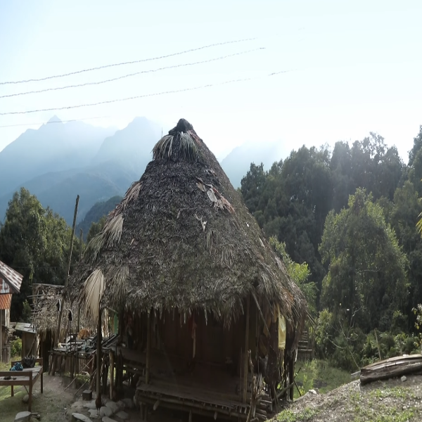 Houses of Adi Tribe Houses of Adi Tribe
