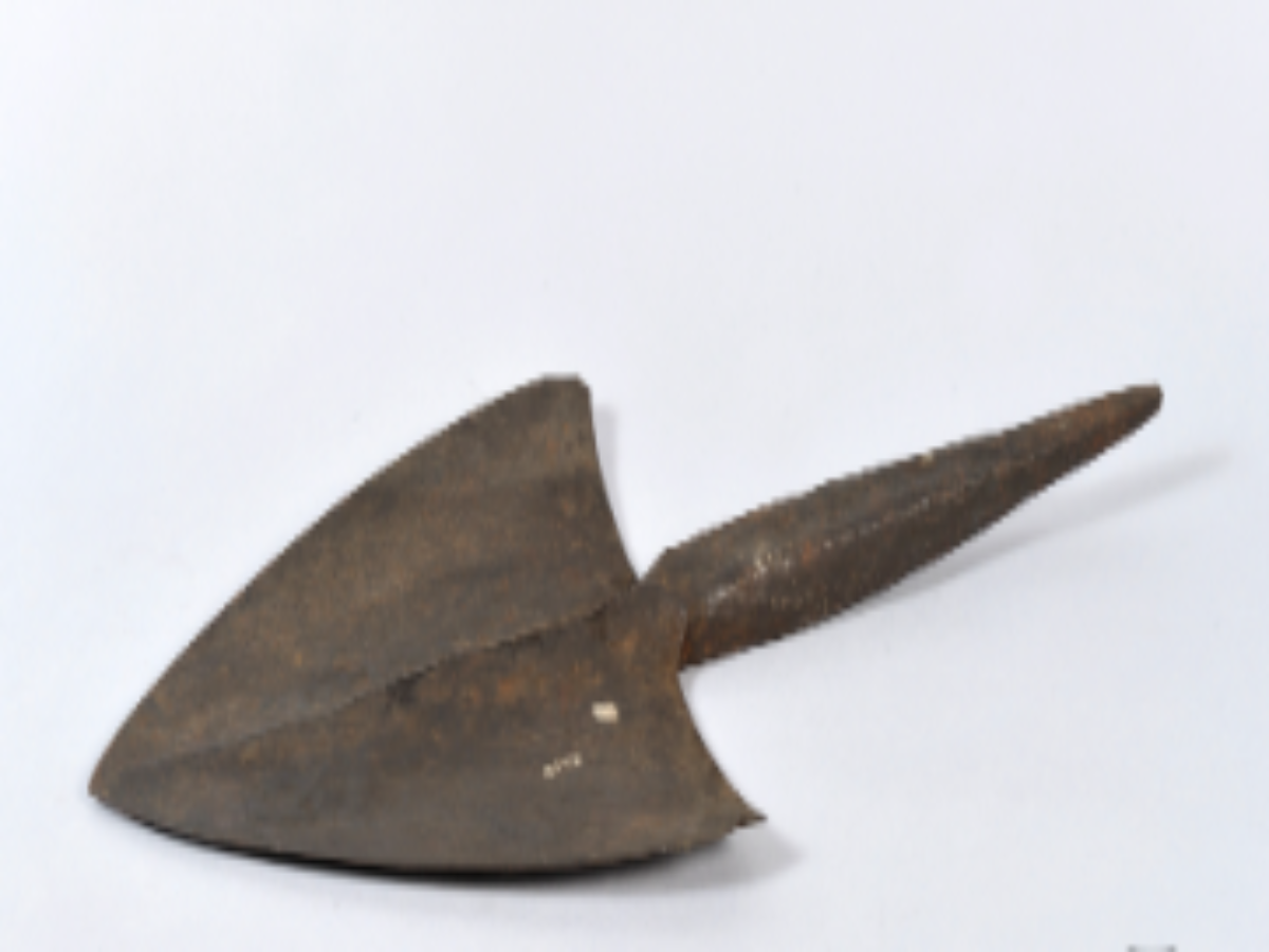 Iron Hoe Blade of the Khasi Tribe Iron Hoe Blade of the Khasi Tribe