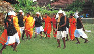 Material used for Tarpa dance Attire Material used for Tarpa dance Attire