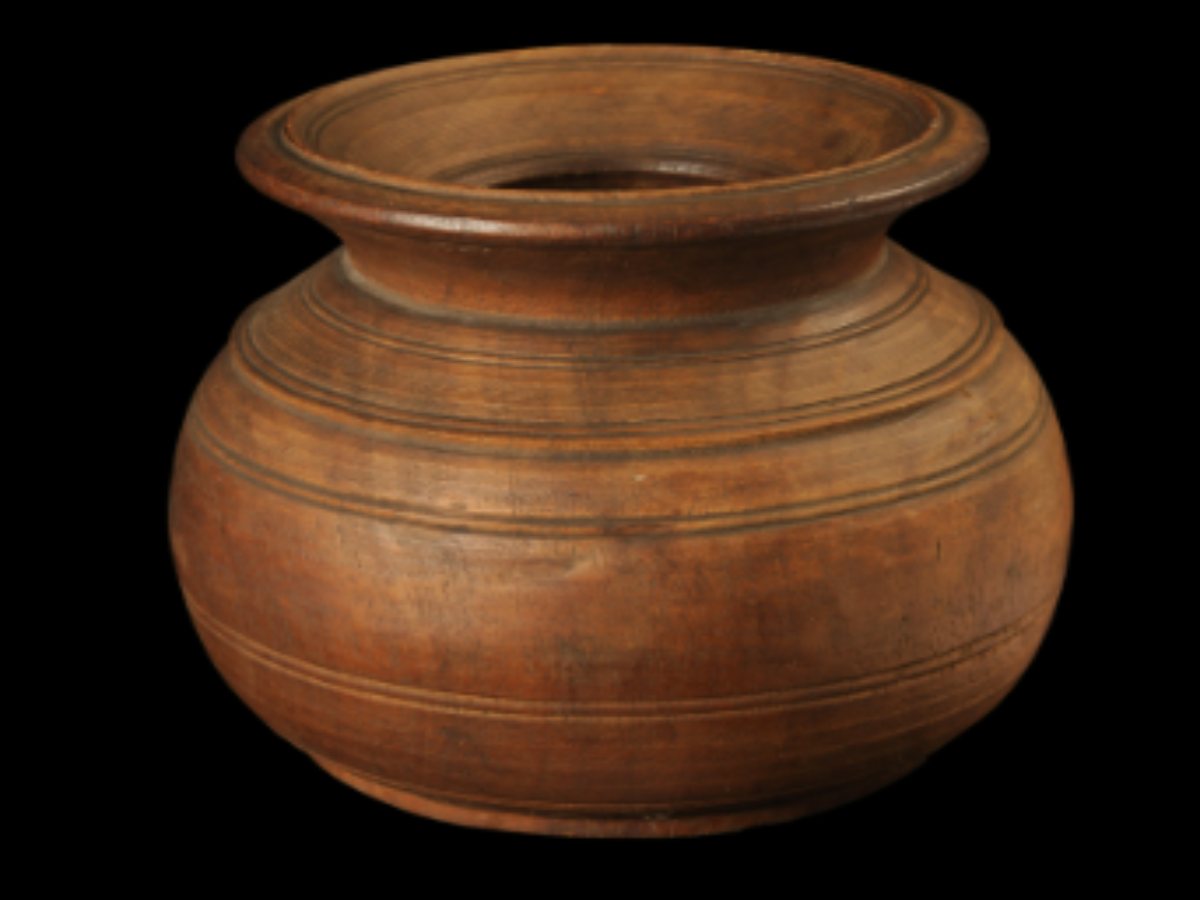 Wooden Pot