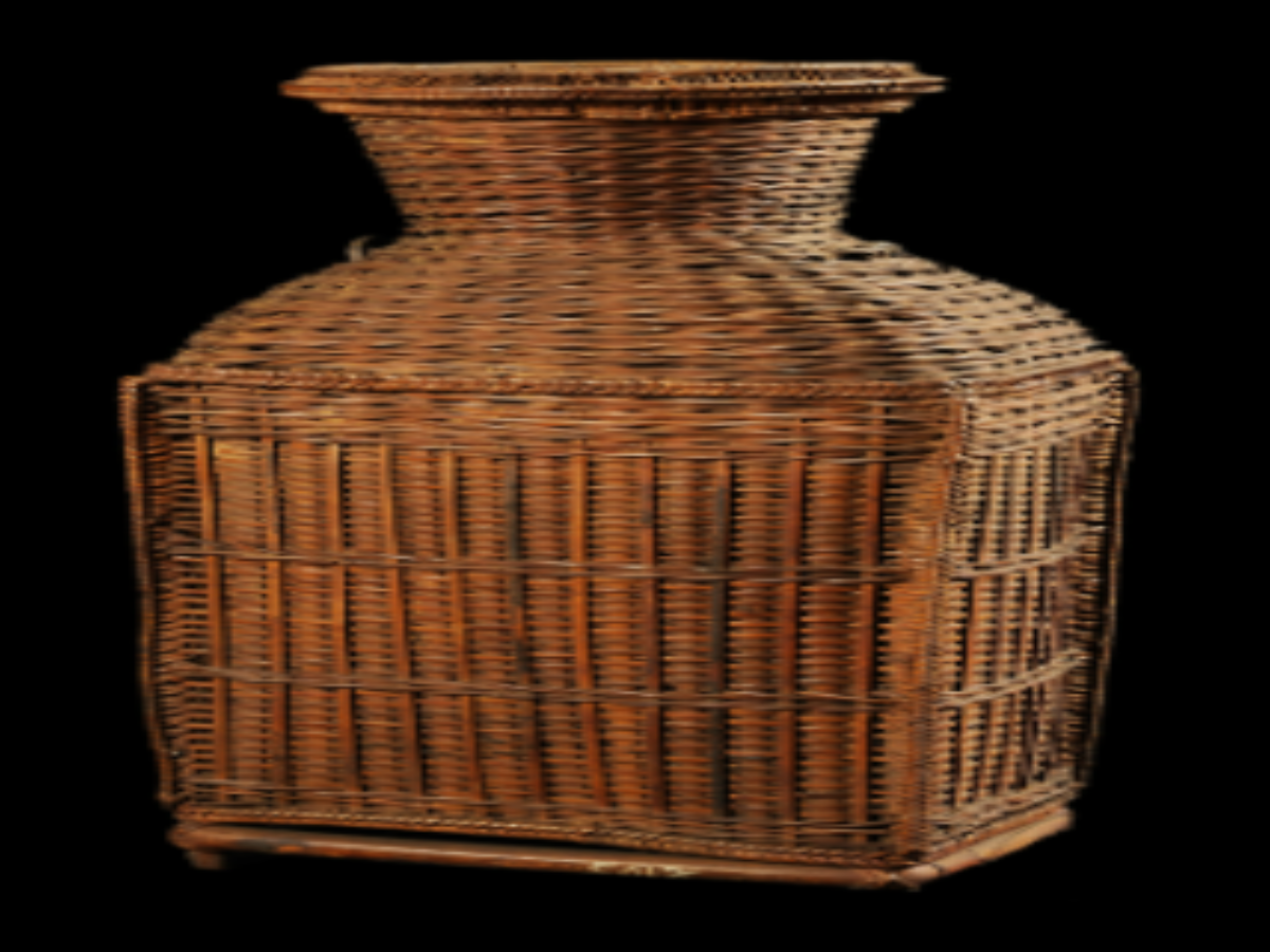 Bottled Shape Basket