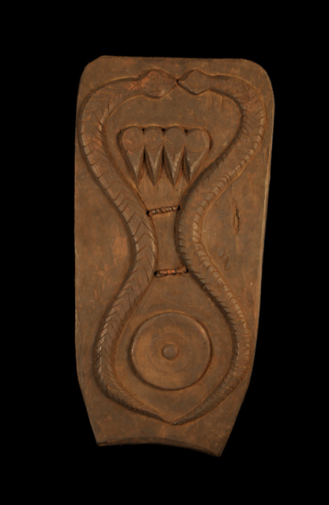 Shield Wooden Defense Tool of Sema Naga Tribe