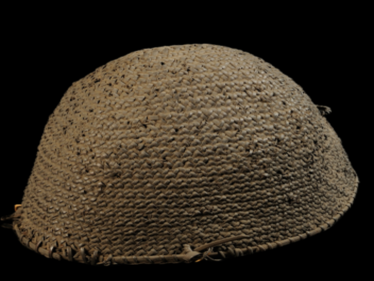 Traditional Naga Tribal Cane Hat