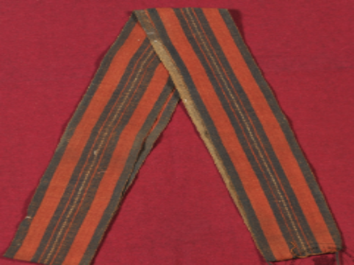 black stripes Cotton Cloth 