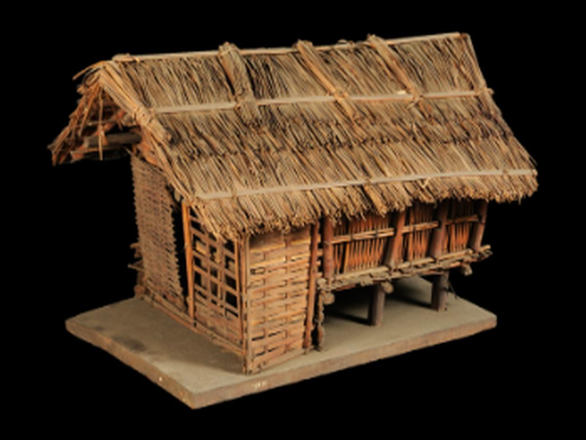 Model of Traditional Garo House