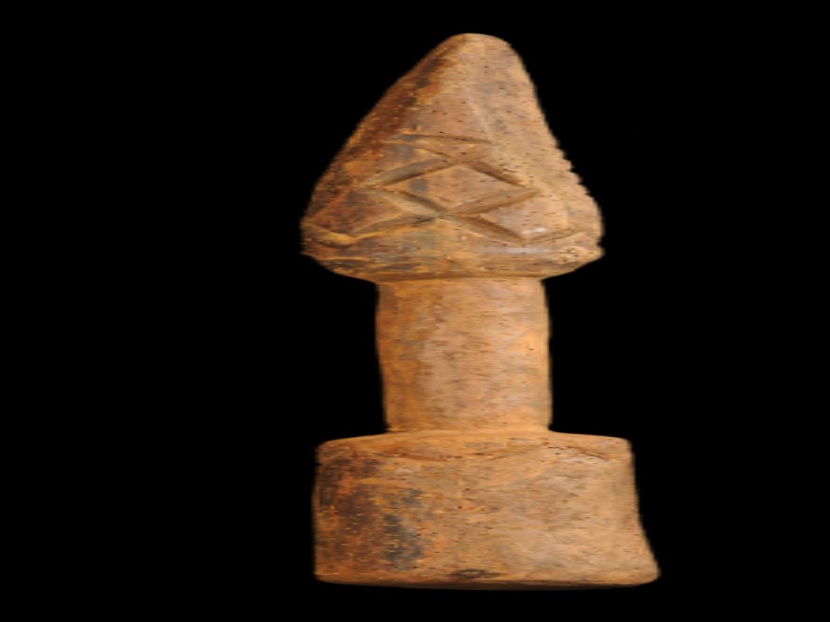 Hornbill-Carved Wooden Pestles Hornbill-Carved Wooden Pestles