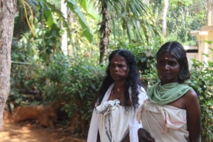Kattunayakan women in Traditional Attire Kattunayakan women in Traditional Attire