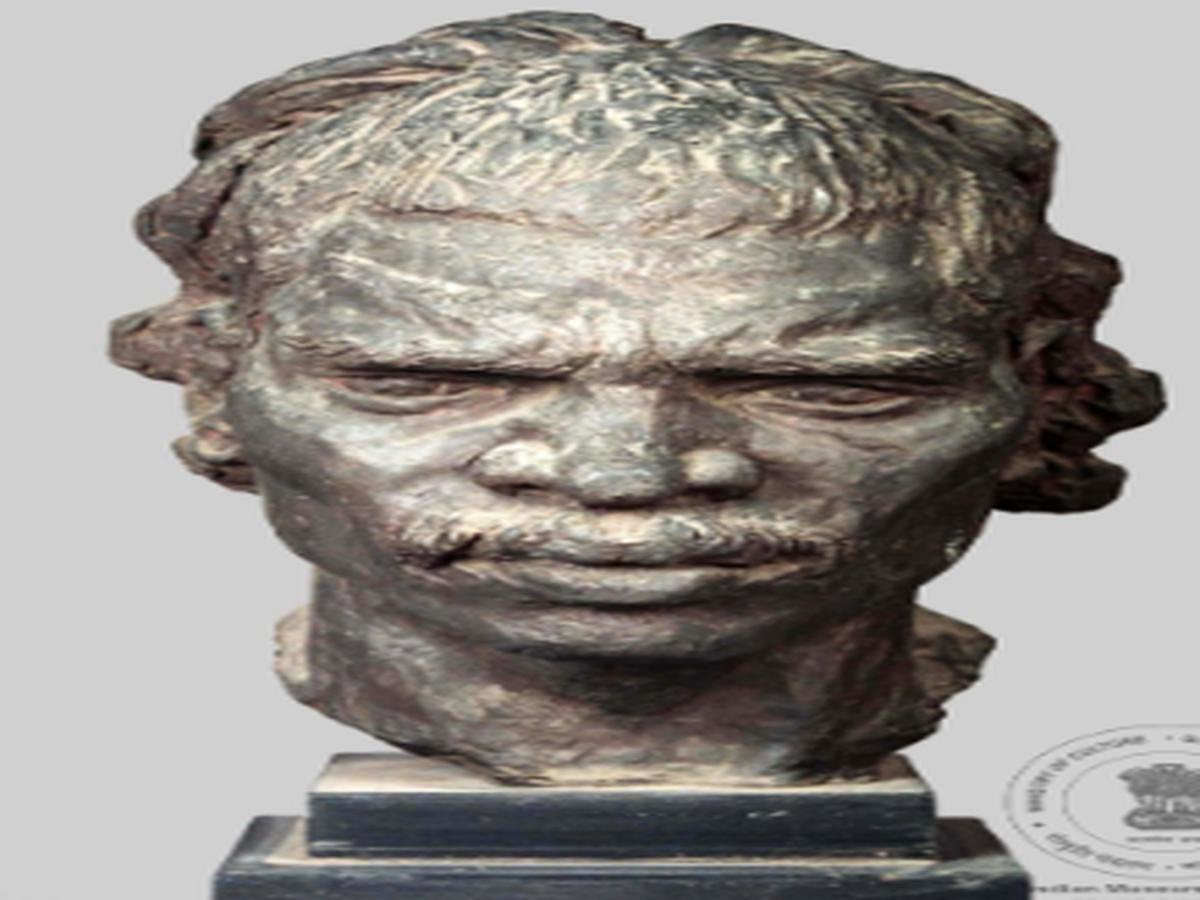 Sculpture of gond male Sculpture of gond male
