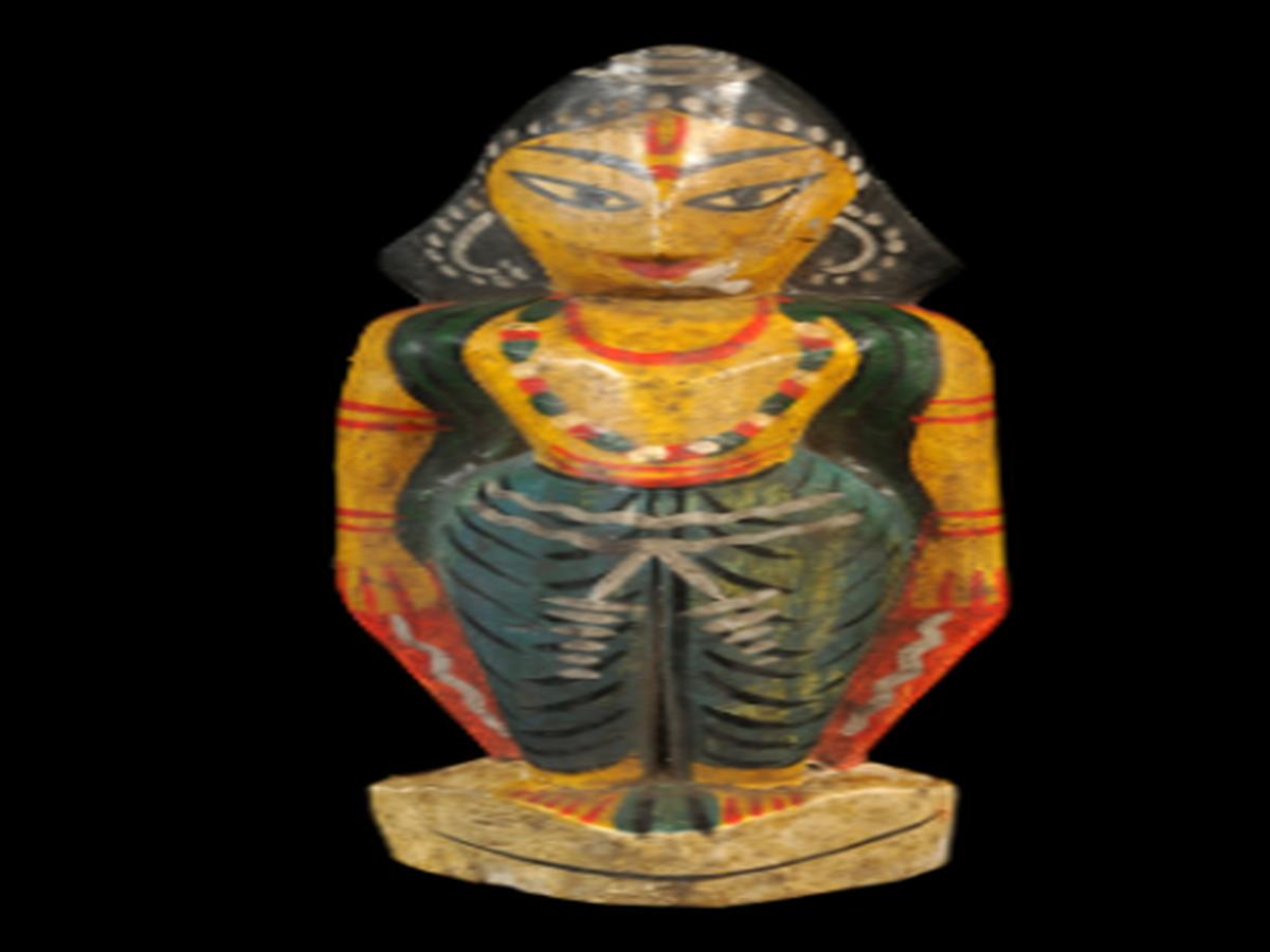 Wooden Carving of Gouranga