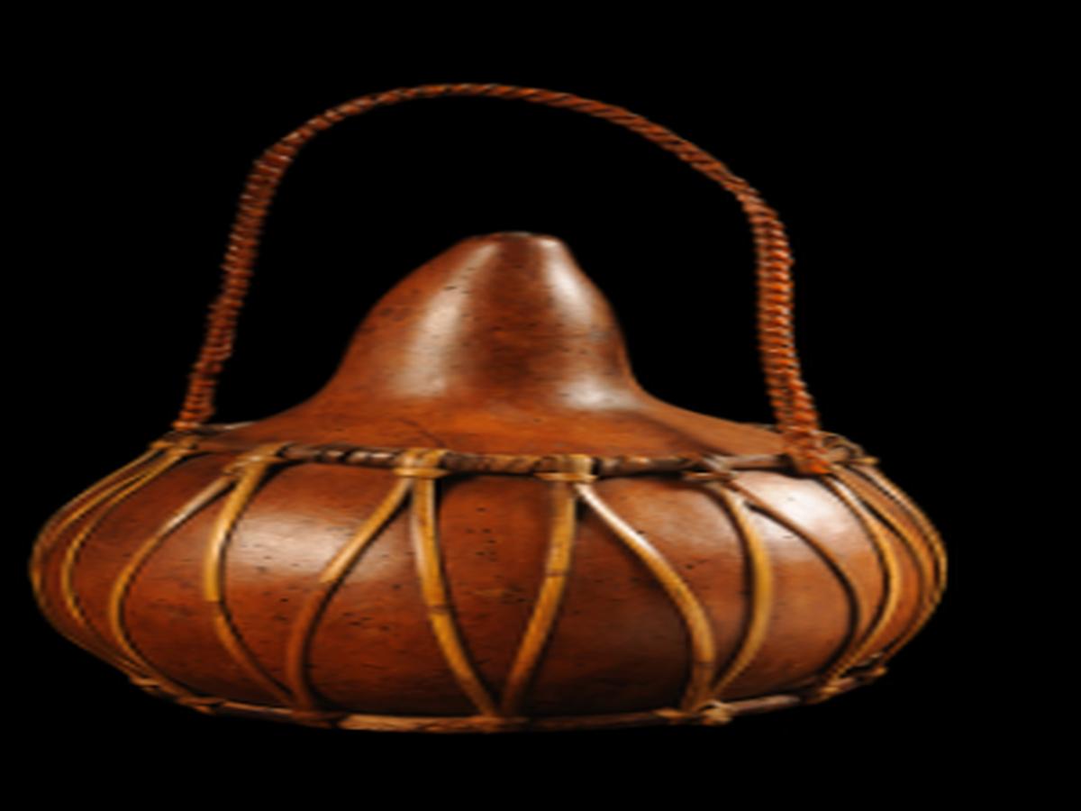 Dried Gourd Pot