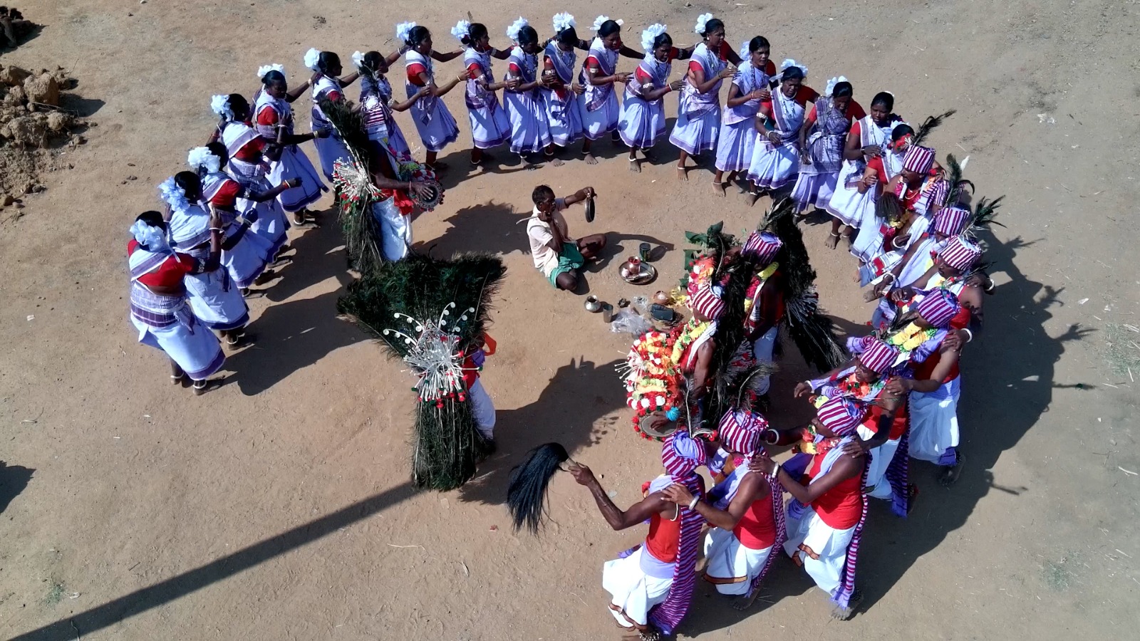 Karma Dance of Oraon Trib