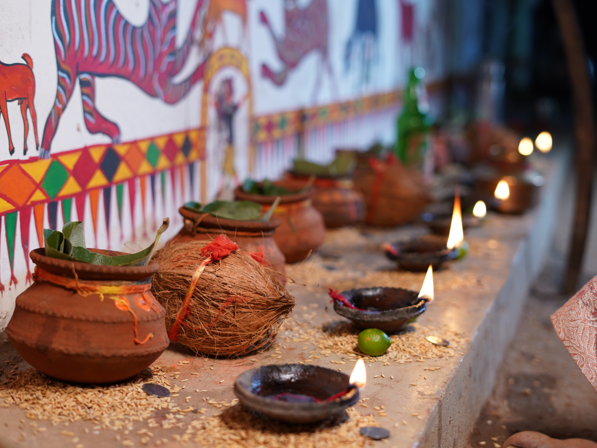 Communal Practices to worship Pithora Baba Communal Practices to worship Pithora Baba