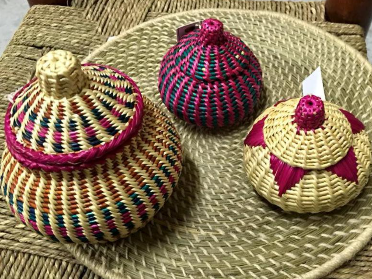 MAKING OF GRASS CRAFT