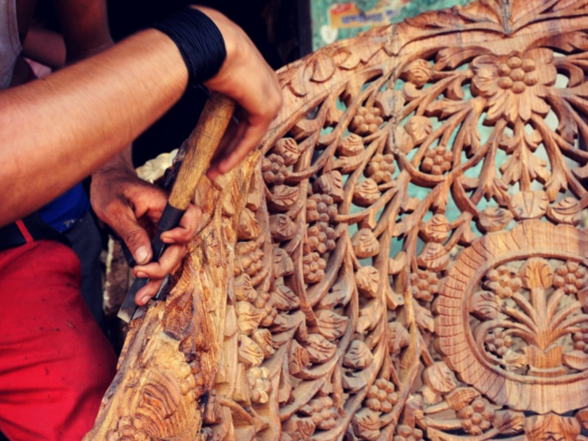 Making of WOOD CRAFT OF J&K Making of WOOD CRAFT OF J&K