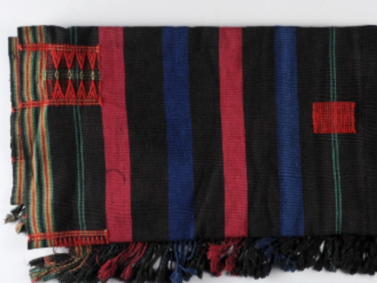 Striped multicoloured wrapper Striped multicoloured wrapper