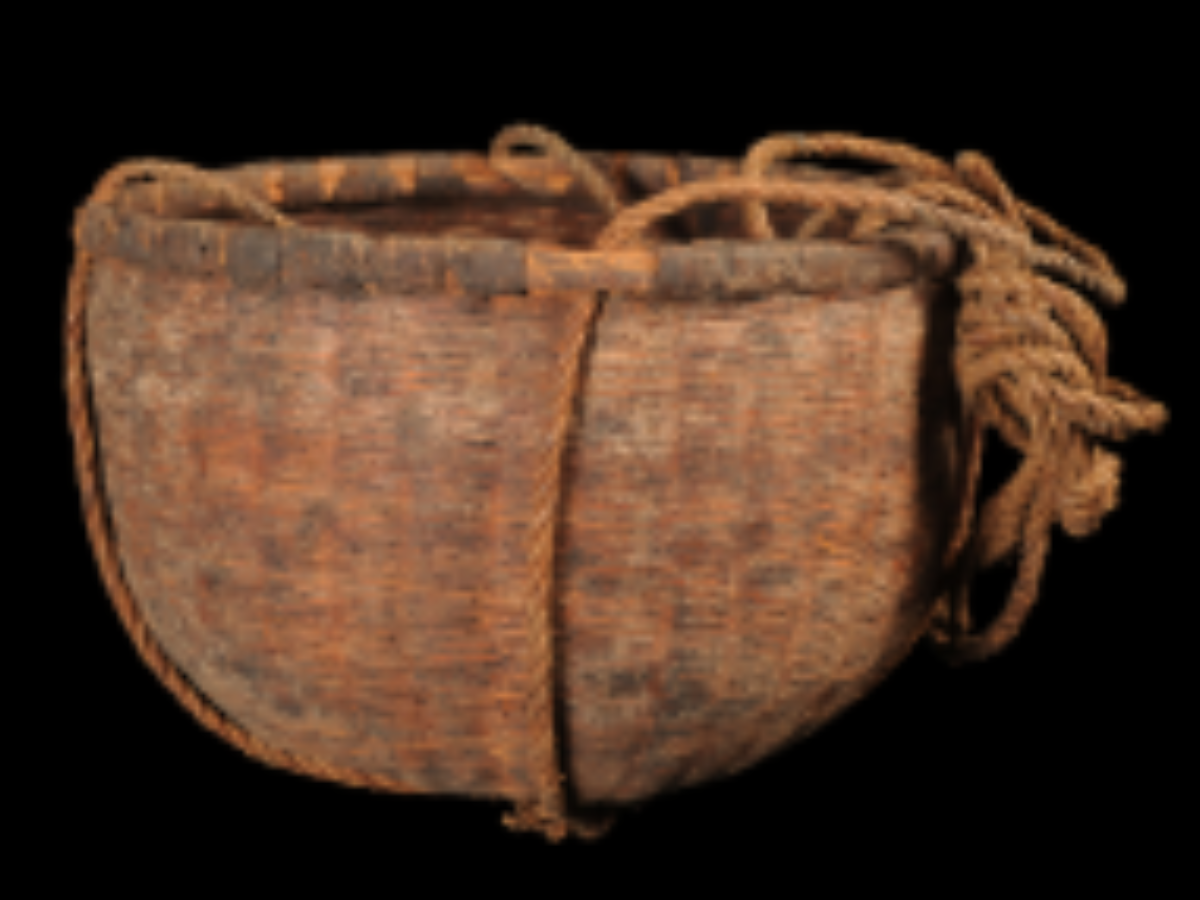 Bamboo Strip Basket of Chenchu Tribe Bamboo Strip Basket of Chenchu Tribe