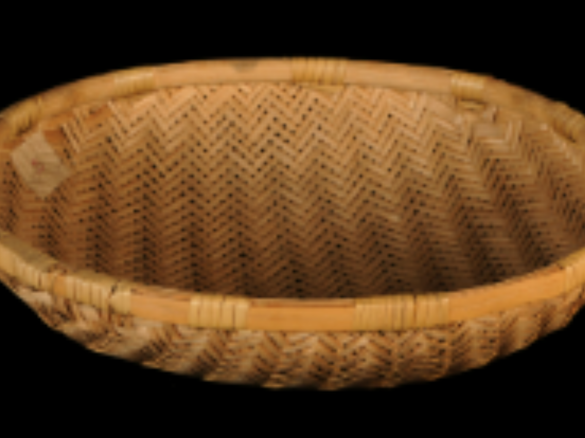 Chala: Traditional Perforated Bamboo Basket