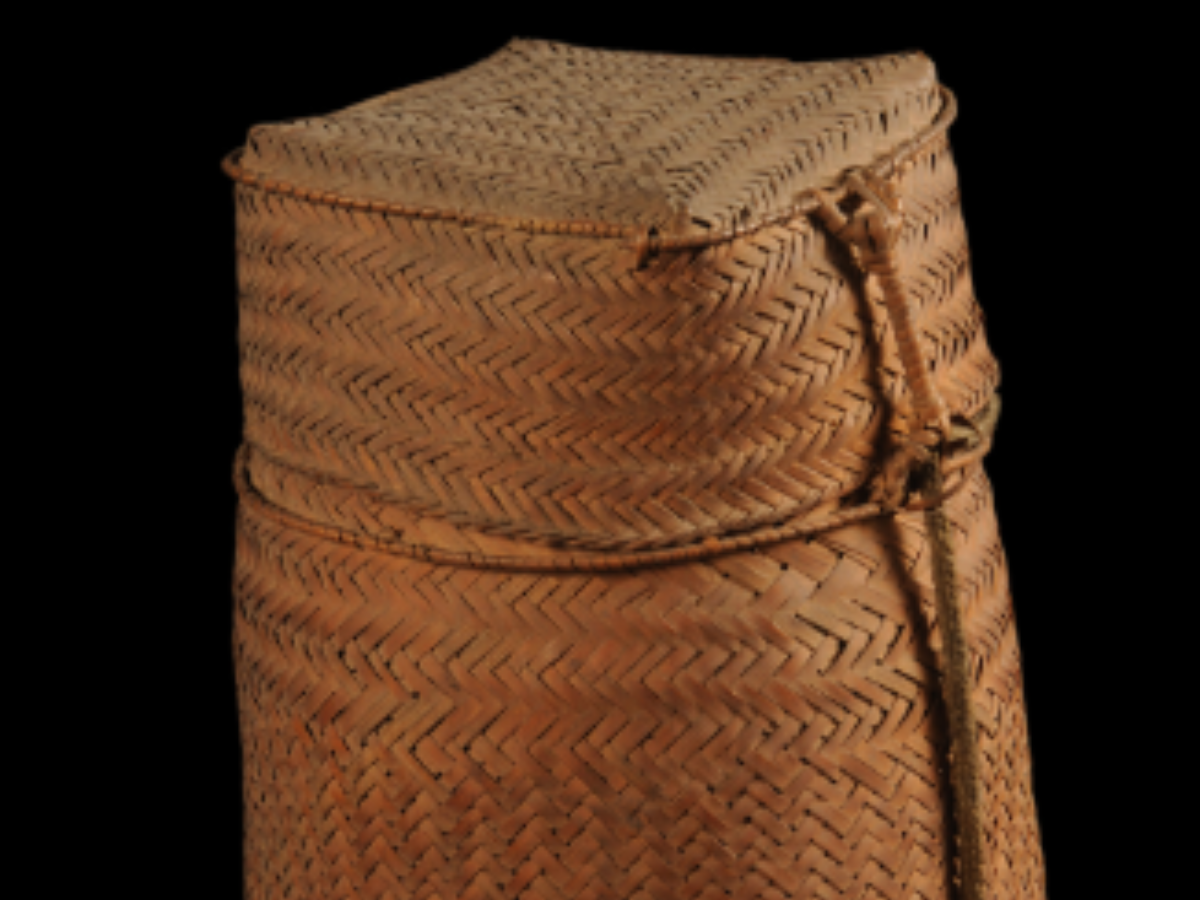 Bamboo Basket of the Rongmei Naga Tribe