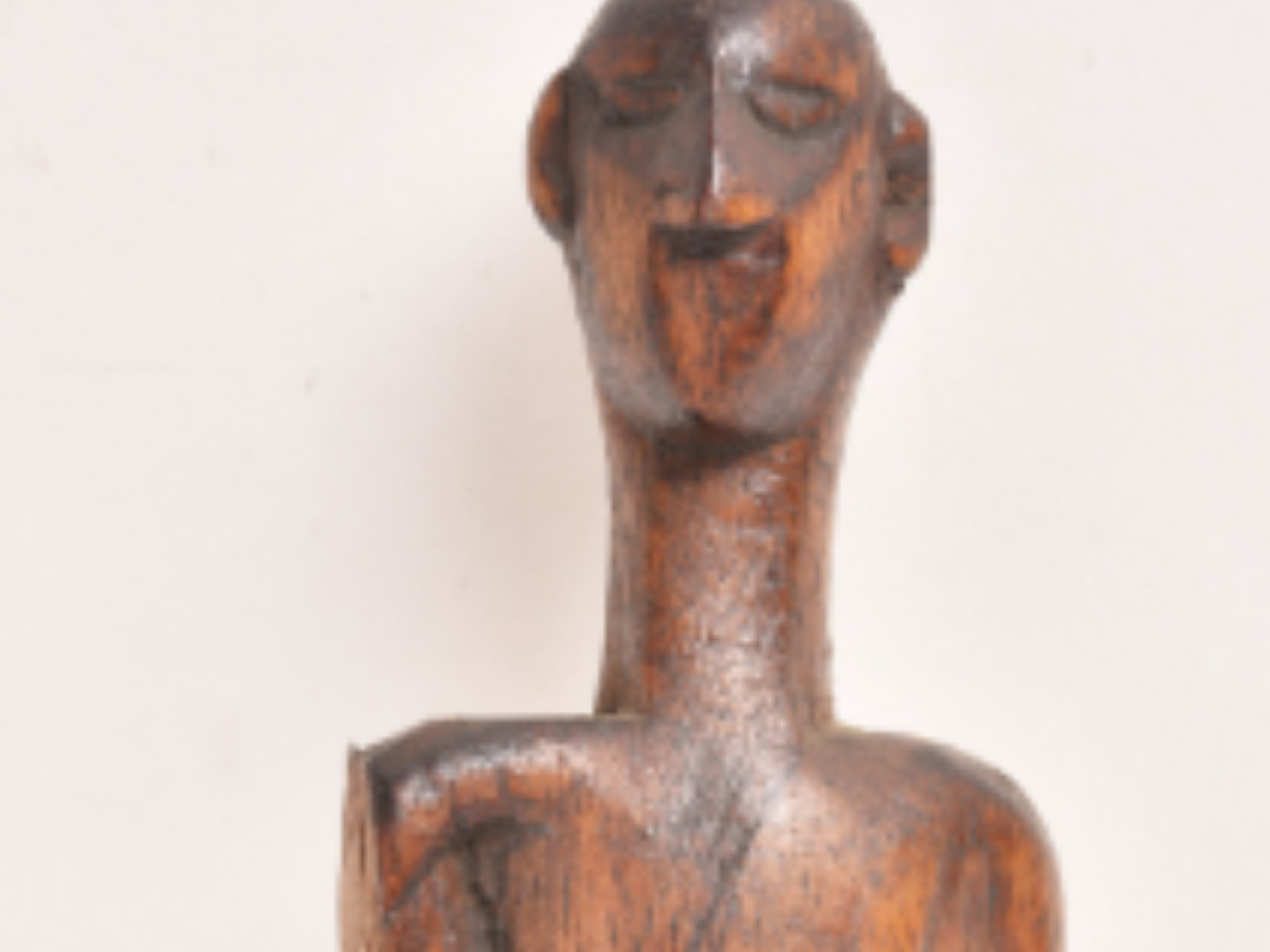 Standing Wooden Sculpture of Odisha