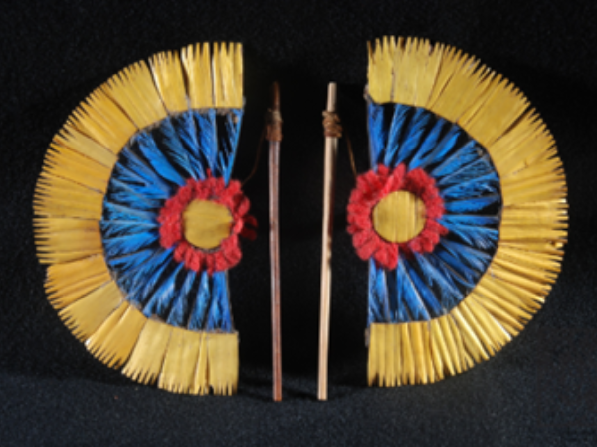 Ear Ornament of the Kabui Naga Tribe Ear Ornament of the Kabui Naga Tribe
