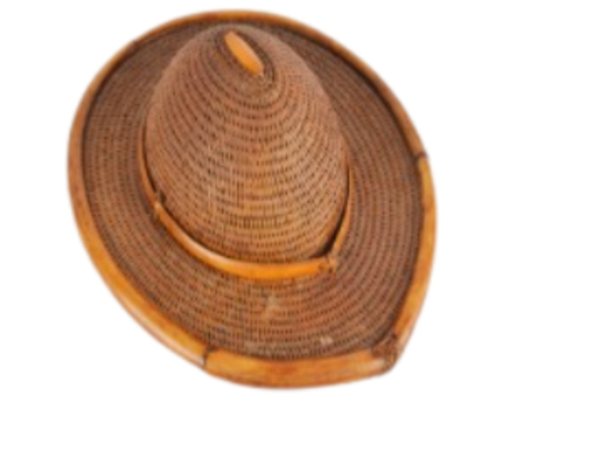 A Bamboo Cane Hat A Bamboo Cane Hat