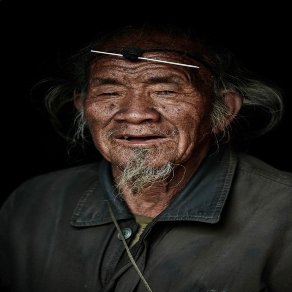 Man of Apatani tribe Man of Apatani tribe