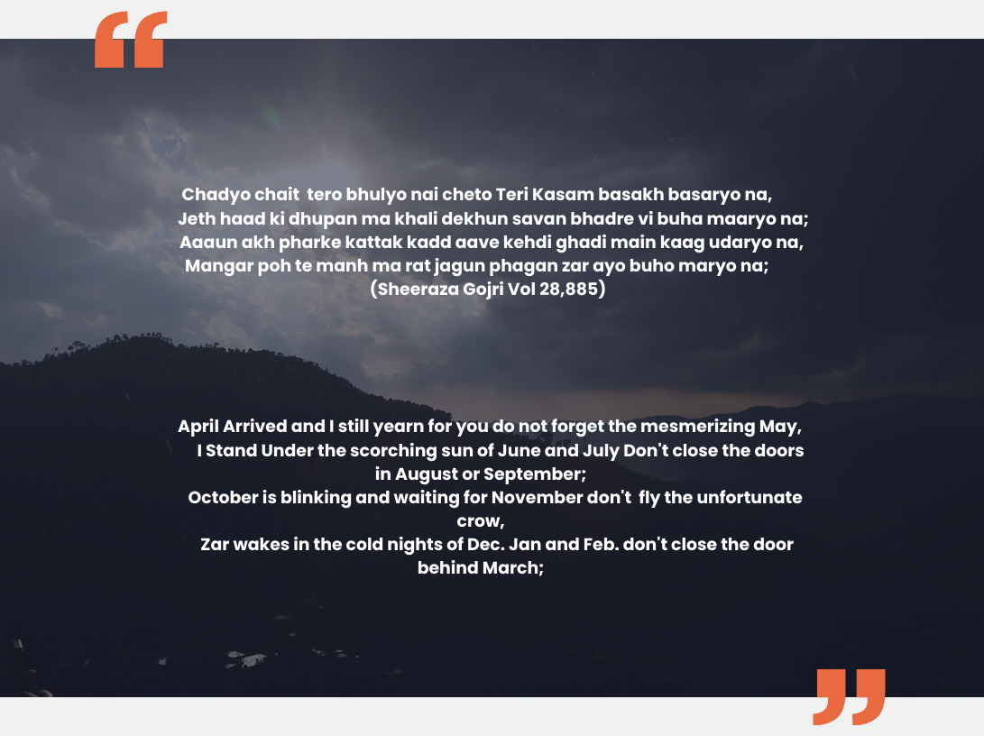 Thematic Analysis of Gojri Poetry Thematic Analysis of Gojri Poetry