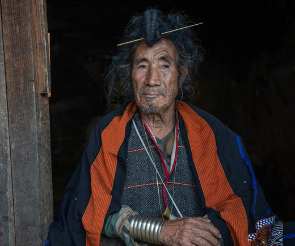 Man wearing Zeekhetari jacket Man wearing Zeekhetari jacket