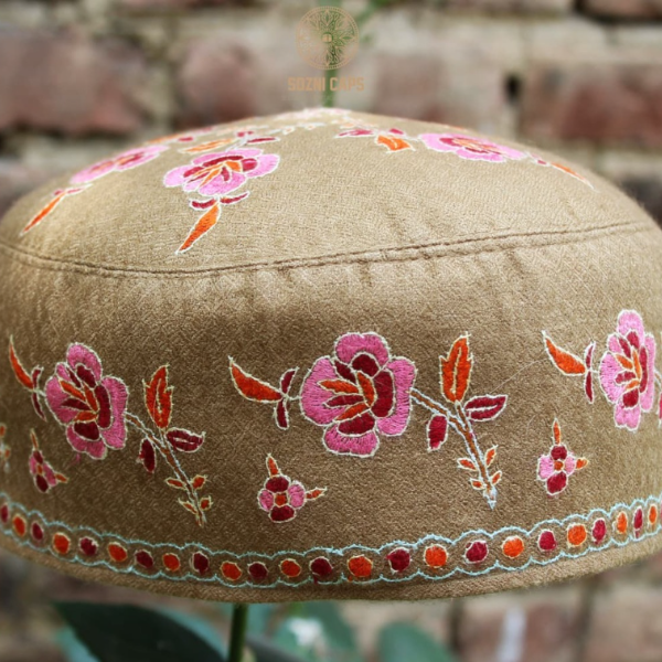 Embroidery on cap Embroidery on cap