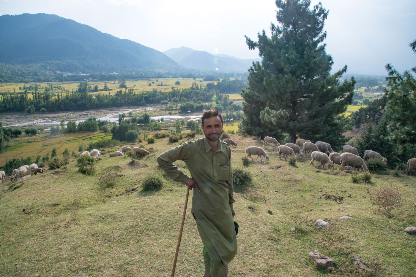 A Bakarwal Man A Bakarwal Man
