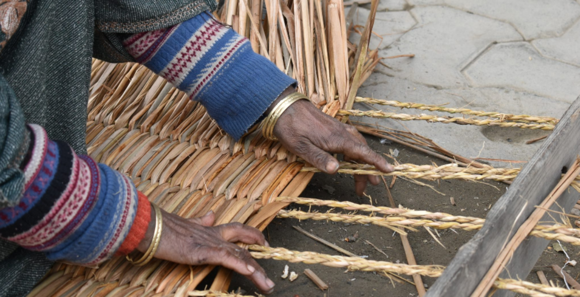 Grass Craft Making 