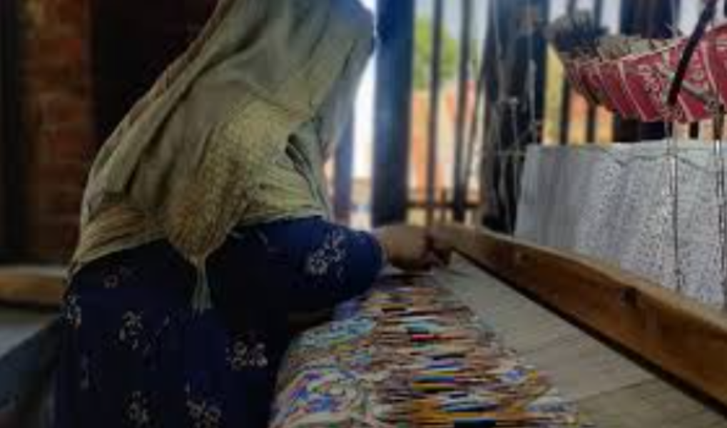Woolen craft making Woolen craft making