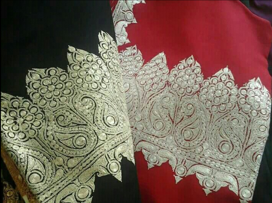 Cloth with Teli work Cloth with Teli work