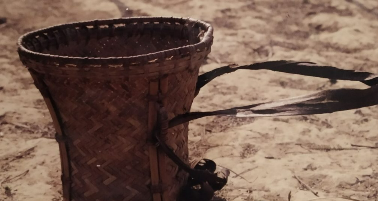 Carrying Bamboo Basket Carrying Bamboo Basket