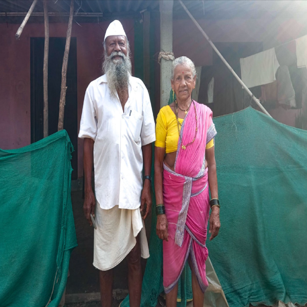 Bhiklya Dhinda with Wife Bhiklya Dhinda with Wife