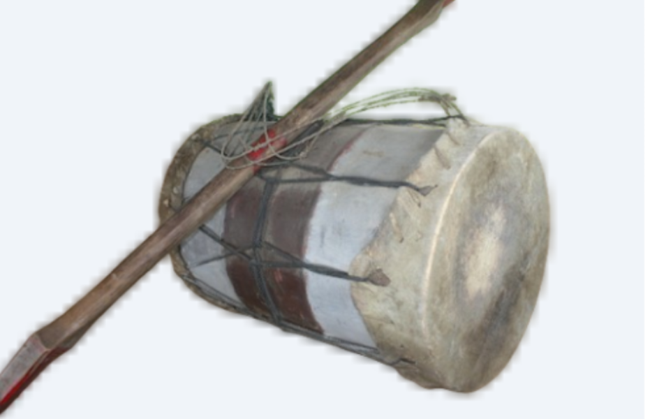 Dhol with stick Dhol with stick