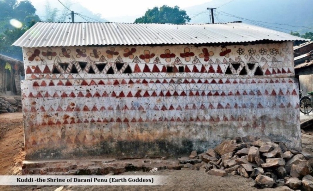 Dongria Khond house Dongria Khond house