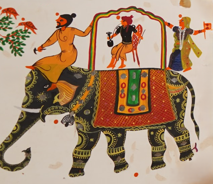 Raja Bhoj and his Elephant Raja Bhoj and his Elephant