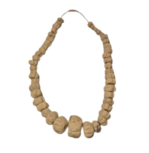 Bead necklace of adi tribe 