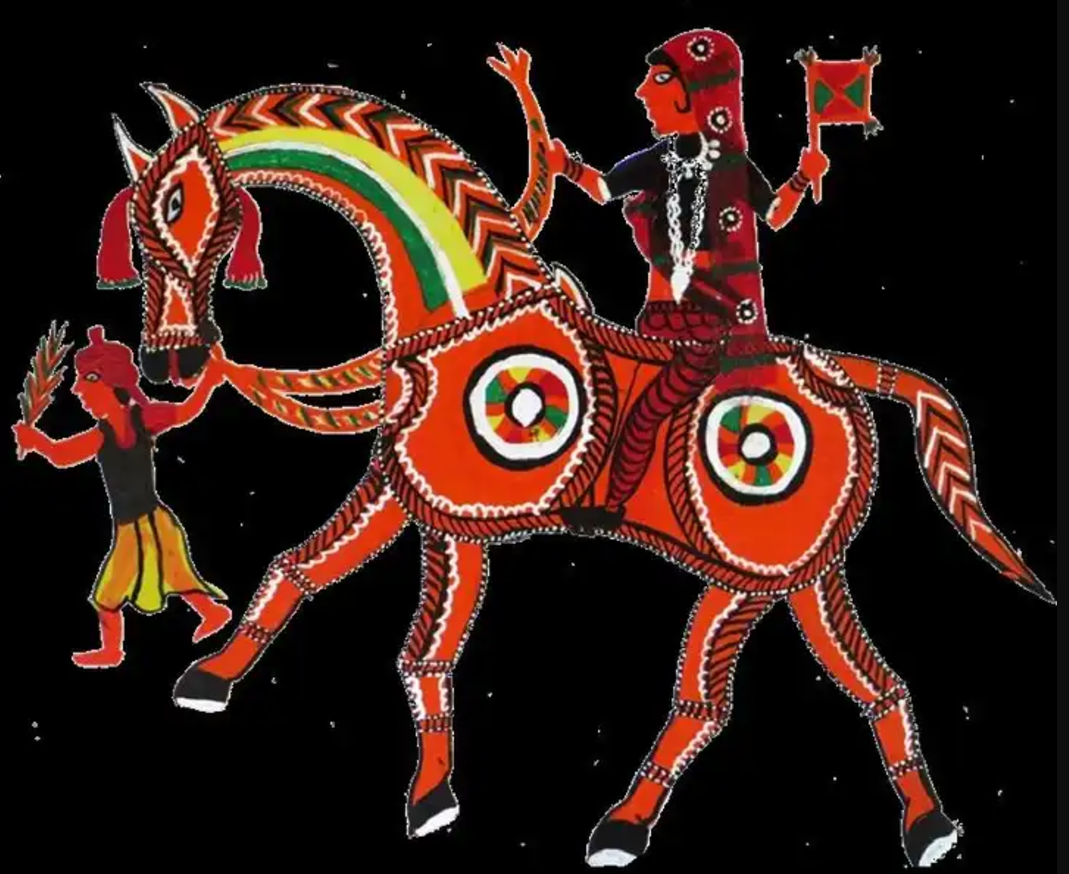 Rani Pithora Motif Rani Pithora Motif