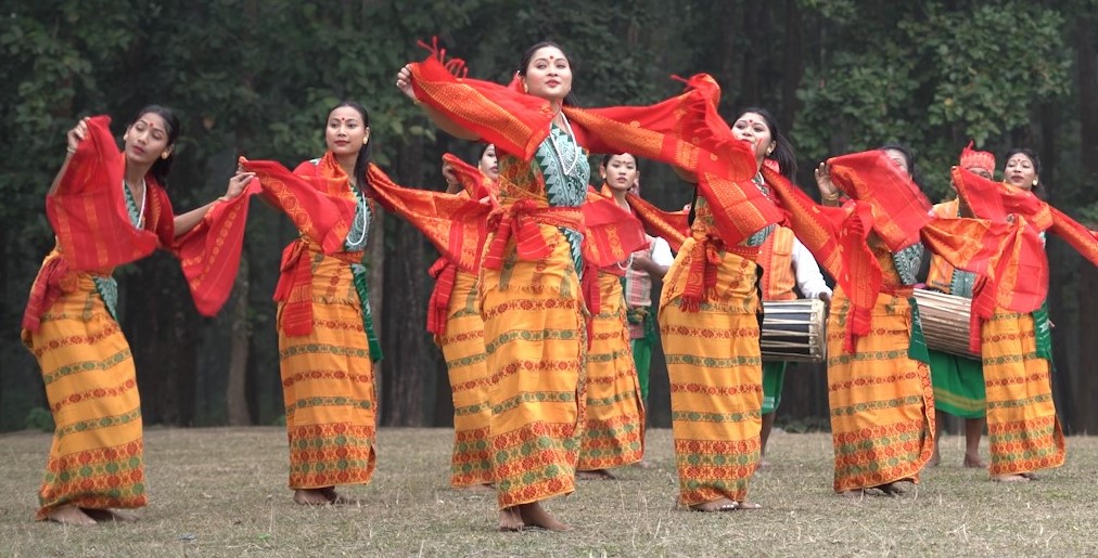 Bodo women in Dakhna Bodo women in Dakhna