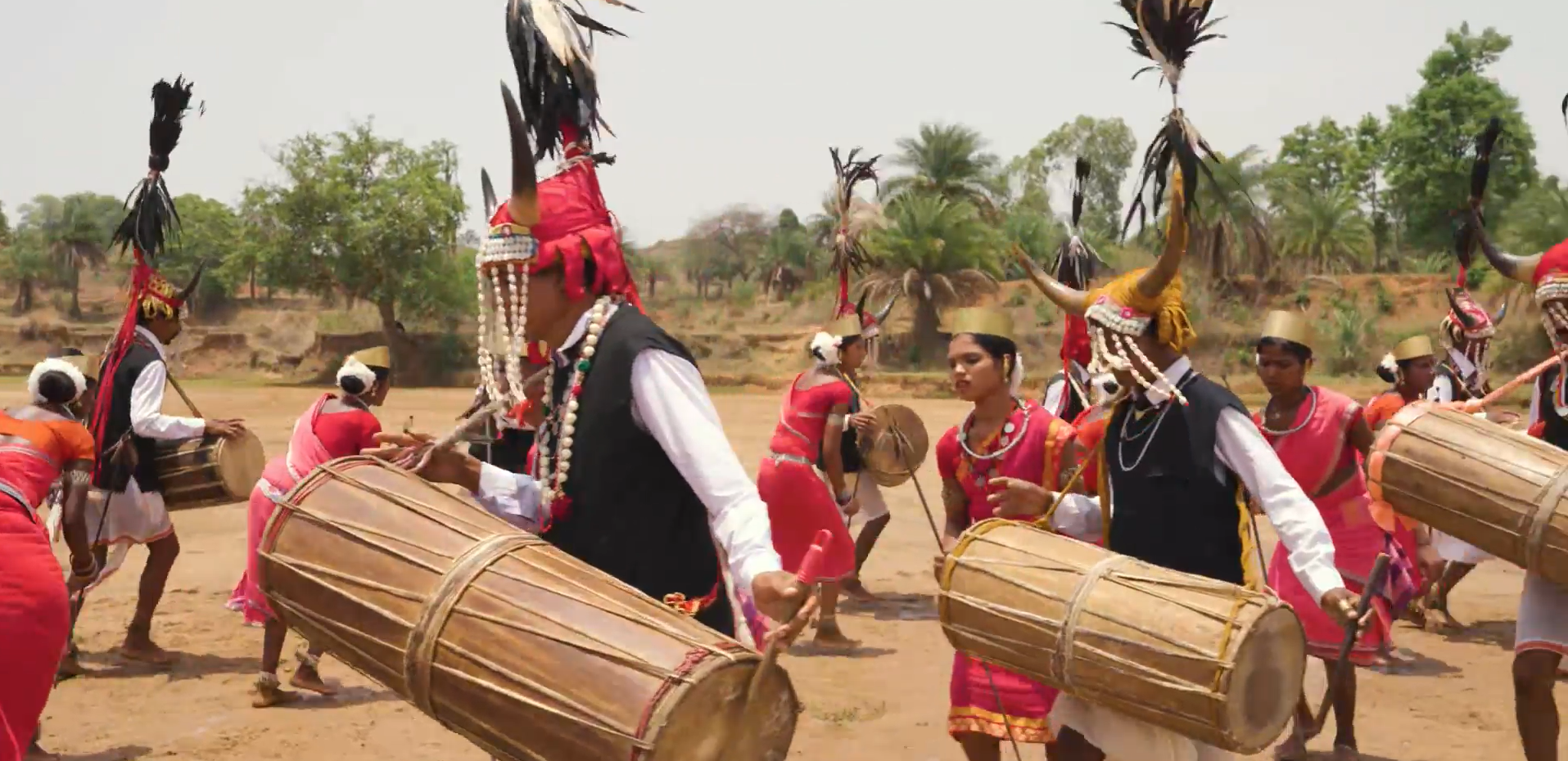 Musical Instrument in Gaur singh Dance Musical Instrument in Gaur singh Dance