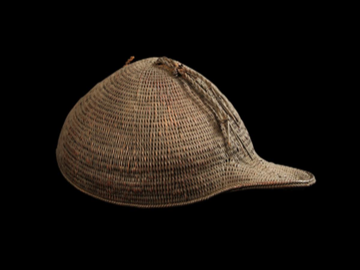 Traditional Cane Hat of the Miri Tribe Traditional Cane Hat of the Miri Tribe